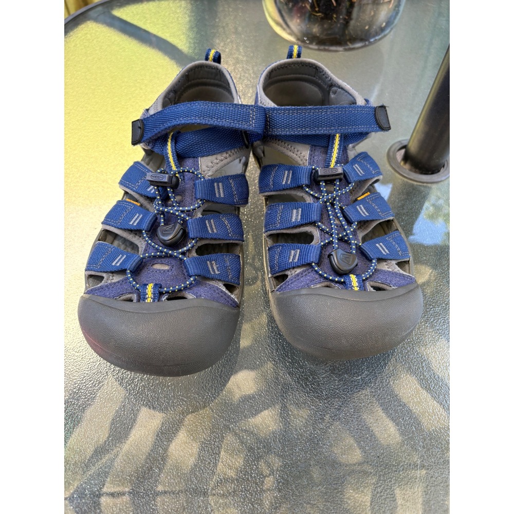 Keen Newport H2 Navy Blue Grey Waterproof Hiking Sandals Mens 6 Womens 8 1009962